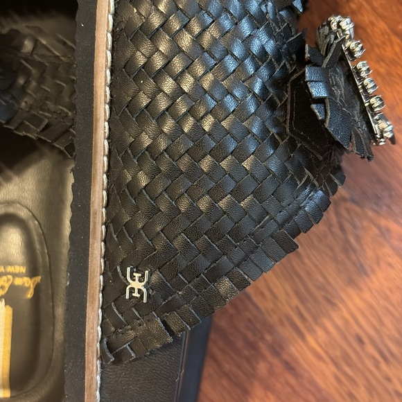 So CUTE Sam and Libby Bling black  sandels leather upper, lower and silver bling - Picture 15 of 15